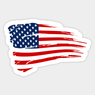 Stars & Stripes Sticker